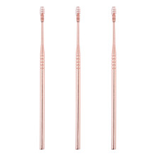 3St Comfortabele Oorspatel Met Spiraal Roségoud