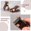 1Erhu Accessoire Lichtebruine Duurzame String Afsteller 3