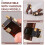 1Erhu Accessoire Lichtebruine Duurzame String Afsteller 4