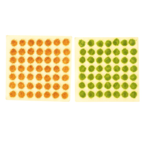 Groene Mini Grass Tuft Voor Modelspoor En Games