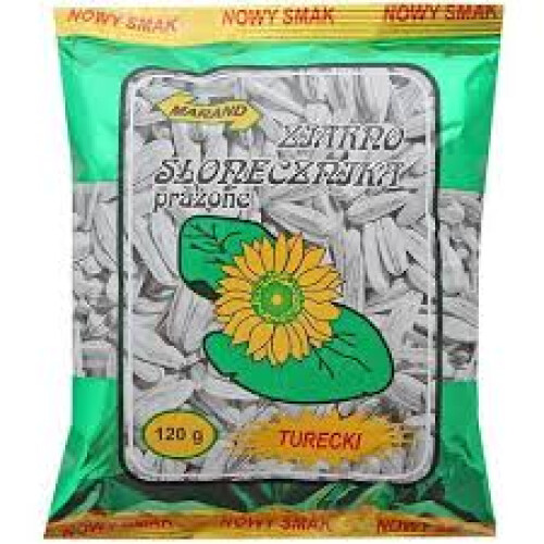 MARANDA SOLSIKKEKERNER RISTEDE, SALTEDE 120G