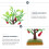 10St DIY Tuindecoratie Fruitboom PVC Micro Landschap 5