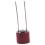 60 Pcs Radial Cables Slow Blowing Micro-Fuse T3.15A 250V 6
