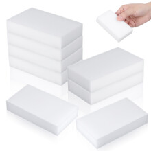 8St Vilten Spons Pads Voor Handmatige DIY Projecten Wit