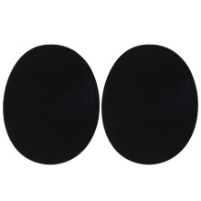1Paar Ovale Strijkbare Patches Voor Elbow En Knie Kledingdecoratie