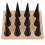 1Set Zwart Juwelen Ringrek Netjes Display 1