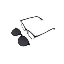 Polaroid PLD 6137/CS With Clip-On 807/M9 Unisex New Eyeglasses