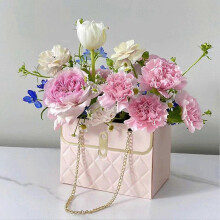 (White) Rectangular Gift Bag Flower Packaging Bag Small Fragrance Bag Packaging Box