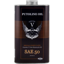 Putoline 4T V-Twin Olie SAE 50 1L til Motorcykler - Høj Kvalitet