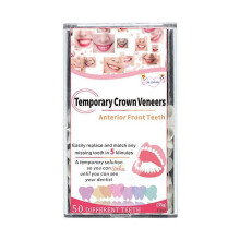 (front teeth) Temporary Dental Tape Crown Porcelain Veneers for Anterior and Posterior Teeth