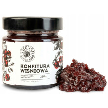 Naturlig kirsebærsyltetøj af kirsebær 210 g