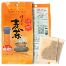 Japansk byggete Mugicha i poser 80 g (4gx20) uden koffein