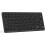 TRÅDLØST BLUETOOTH-TASTATUR SORT iOS Android PC AZERTY 28x12cm 1