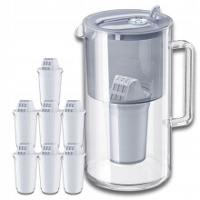 Aquaphor Nord glasfilterkande 2,5l + 7 A5 patroner (350L), grå