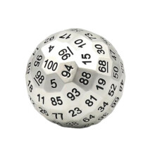 RPG terninger Ny hånd rører min lanterne! Metal hundredesidet D100