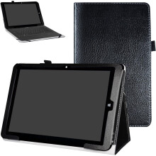 TABLET-ETUIS TIL CHUWI HI12 SORT LUKKET BESKYTTELSESETUI MED FLAP, SOLID