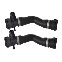 2X 17127531579 Upper Radiator Coolant Hose For- 325I 325XI 328I 328XI 330I Z4 E90