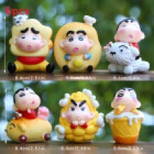 Figura de acción de juguete de PVC Crayon Shinchan para juego de desarrollo y diversión familiar