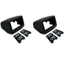 2X Car Stereo Radio DVD Panel Audio Mount Fascia Kit for Doblo 2002-2017 DVD Refitting Frame Dash Kit