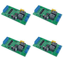 4X  6V 12V 24V  Motor Avanço e Controlador Reverso 20A Alta Corrente com Driver de Relé de Limite Placa de Controle de Elevação P0