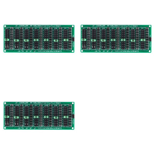 3X 7 Decade 1R - 9999999R Programmable SMD Resistor Slide Resistor Board Step Accuracy 1R 1% 1/2 Watt Module 200V