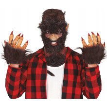 Hanskat Hanskat Kädet Tassut suden kynsillä Ihmissusi Halloween