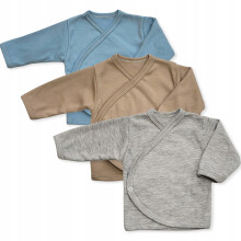 3-pak kuvert T-shirts 68 til BABY WYPAWKA, uden knapper