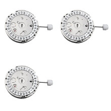 3X DG2813 Movement White Calendar Date Mechanical Automatic Movement Substitute Miyota 8215 821A Movement