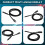 2X USB Type C to USB C Cable 240W PD 3.1 Fast Charging Charger USB2.0 480Mbps Type-C Digital Display Data Cable 8