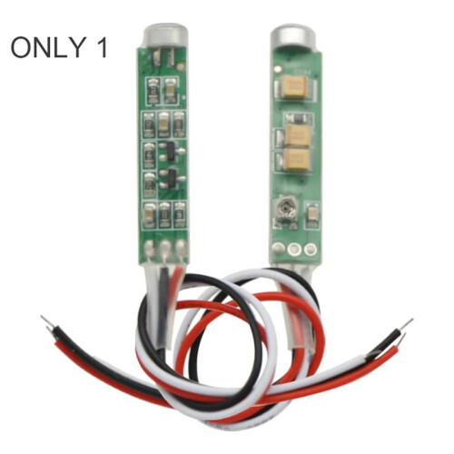 2X Output Volume Adjustable Special MIC Microphone Module Audio Pickup Adapter Module with Pre-Amplifier 2