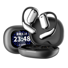 YYK-Q16 Pro Full Color Touchscreen Bluetooth 5.4 Oordopjes Open Ear Draadloze Hoofdtelefoon