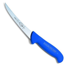 ERGOGRIP Luunleikkausveitsi, Kaareva terä, 13 cm, Joustava, Sininen