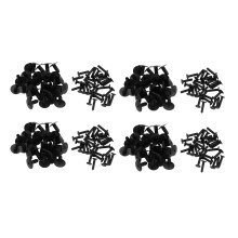 120 Pcs en Plastique Pare-Chocs de Montage Rivet Corps Garniture Clip pour E30 E36 E46 E39 E38