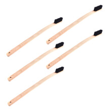 5X Moteur Automatique Brosse de Nettoyage Voiture Roue de Jante Nettoyage Des Pneus Poignée en Bambou Brosses Crinière