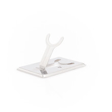 Universal foldbar loddekolbeholder i metal 62x44mm