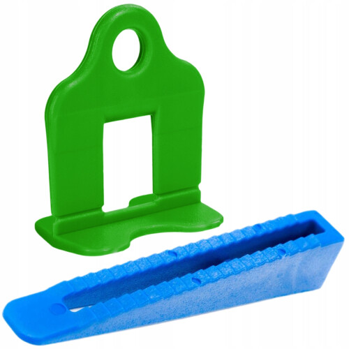 FLISEJUSTERINGSSYSTEM SIMPLEFIX GRØN 3mm 500 CLIPS+100 KILER