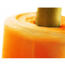 Dekorativ tyl 150 cm x 10 m, orange