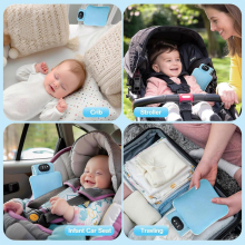 Baby Sleep Assistant 3 Trilmechanisme met timerfunctie Lichtgewicht fopspeen voor thuis, reiswieg, matrasondersteuning