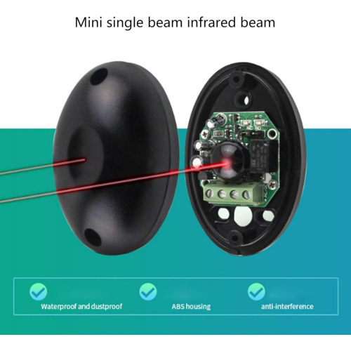 Infrarot-Lichtschranken-Einbruchmeldeanlage mit IR-Sensor 2