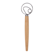 Original dänischer Teigbesen, Brotbackwerkzeug, dänischer Teighaken, Brotteig