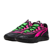 Puma SCOOT ZEROS II VN unisex-koripallokengät, mustat, 31222701, koko 46