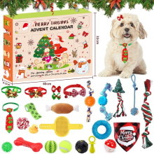 Hunde-Adventskalender, 24-teiliges Set, Weihnachts-Adventskalender mit Hund, Weihnachtsgeschenk für Hundeliebhaber
