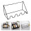 Wave Shaped Wine Display Stand Wine Bottle Storage Racks Multi  Wine Holder Cabinet Shelf Organizer Bar Tools 3
