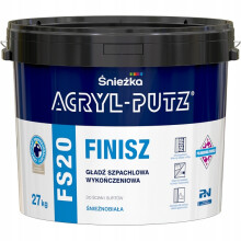 Śnieżka Acryl-Putz FS 20 Finish færdiglavet finish kit 27kg