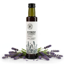 Lavendelsirup 250 ml naturlig The Jar til te Lavender Matcha Latte