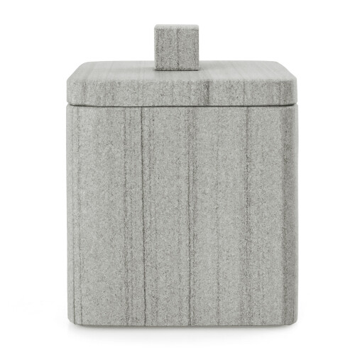 Q-BATH PREMIUM DECOR 1537 Grå Marmor Kosmetikbeholder