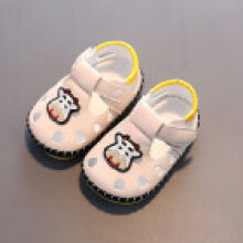 (White,13)Baby Walking Shoes Nonslip Cartoon Pattern Casual Shoes For Indoor Gift Use