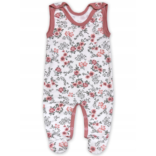 ROOMMASSES 92 PYJAMAS til piger med ROSE-print