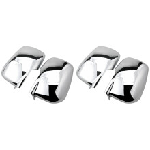 2X Car Chrome Side Door Rearview Mirror Cover for Journey Freemont 2009 - 2018