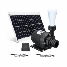 50 W:n aurinkopumppu, 800 l/h, 12 V:n matalatehoinen aurinkoenergialla toimiva suihkulähdepumppu, yhteensopiva En Fountin kan